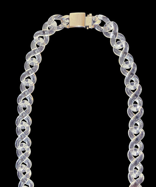 Clear Infinity Link Chain