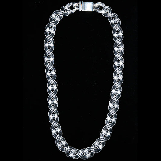 Clear Infinity Link Chain