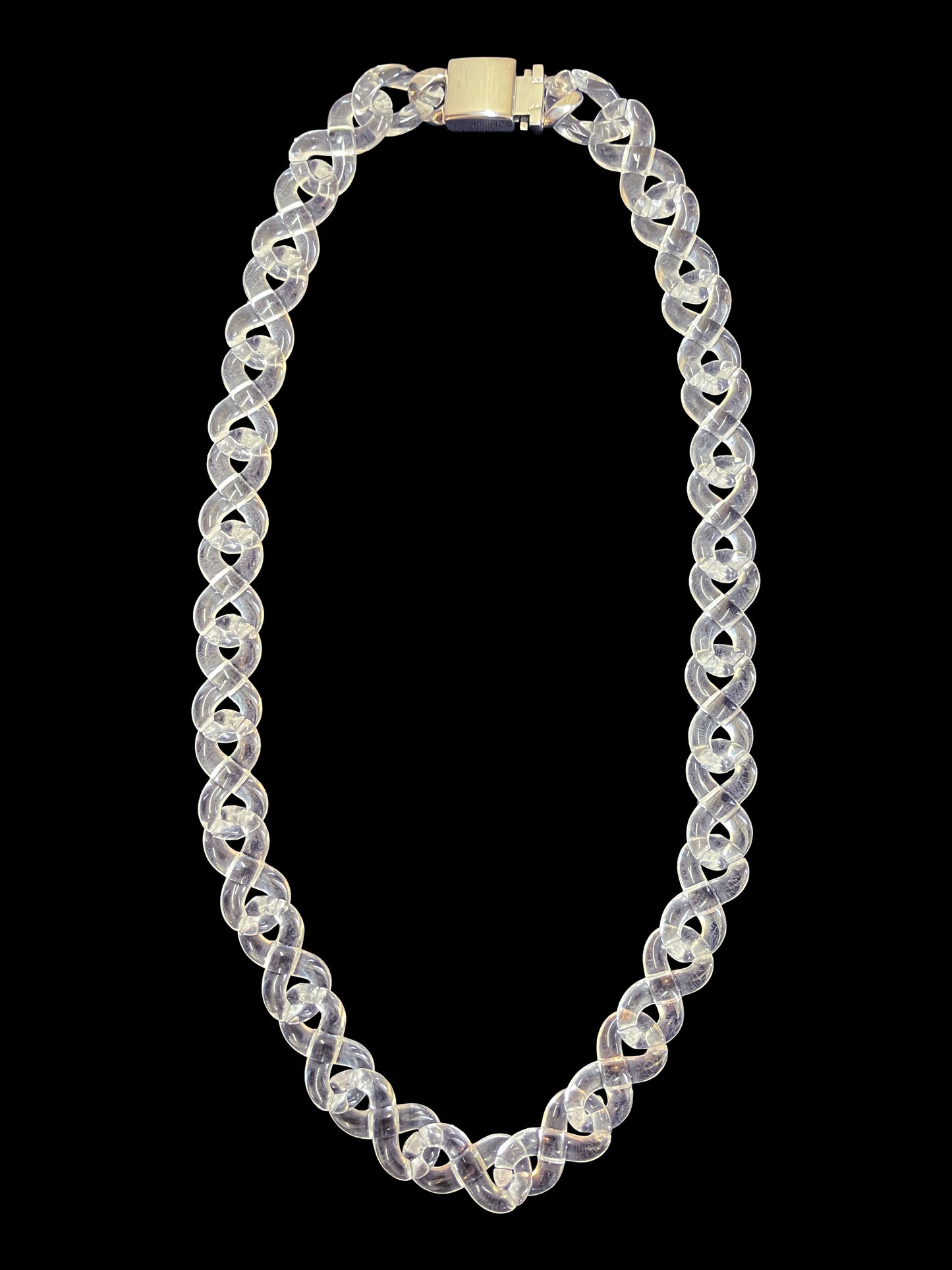 Clear Infinity Link Chain