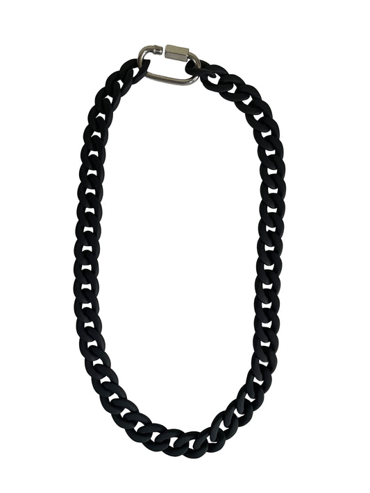 Matte Black Cuban Link Chain